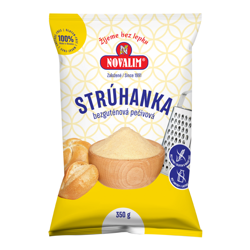 Bezlepková strúhanka 350g Novalim