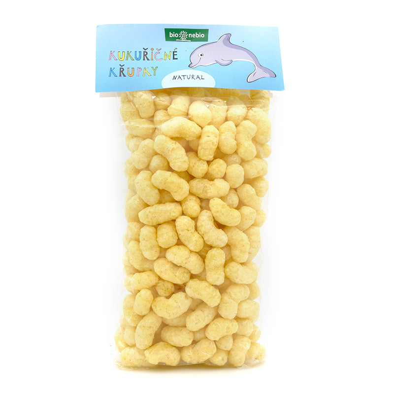 Kukuričné chrumky natural bio 100g Bionebio