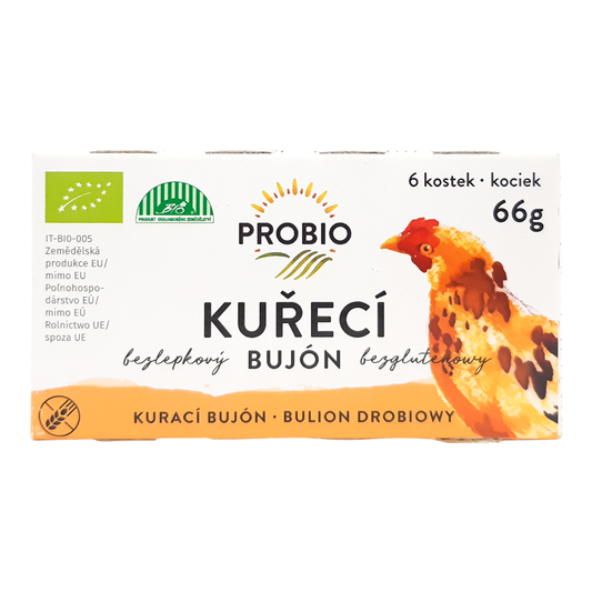 Kurací bujón kocky 66g bio Probio