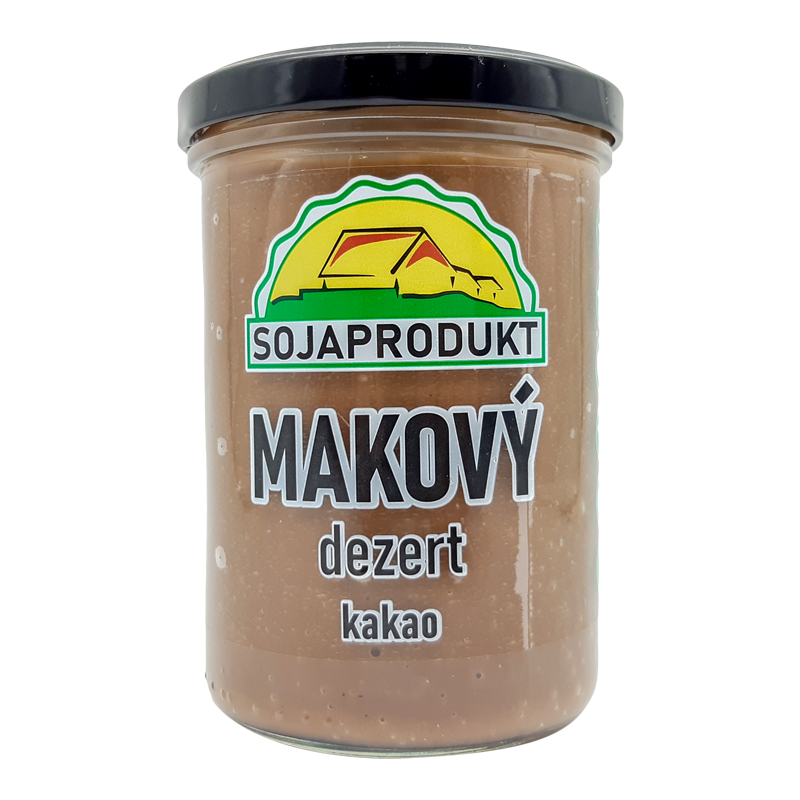 Makový dezert kakao 375g Sojaprodukt