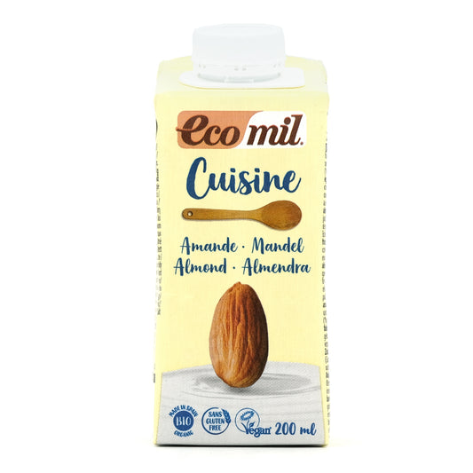 Mandľová smotana bio 200ml Ecomil