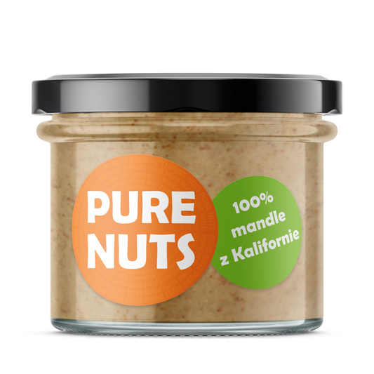 Mandľové maslo z Kalifornie 200g Pure Nuts
