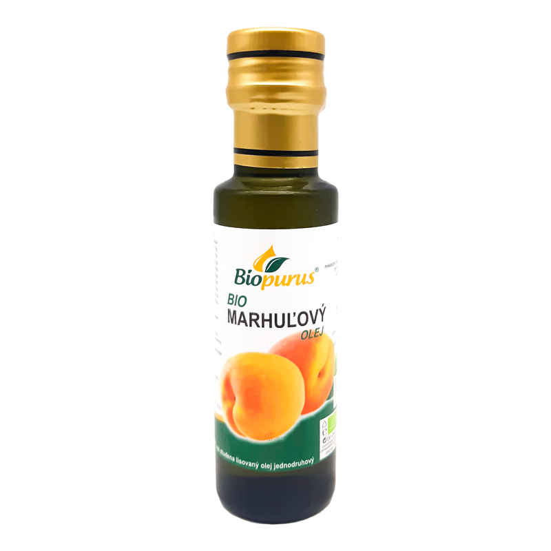 Marhuľový olej bio 100ml Biopurus