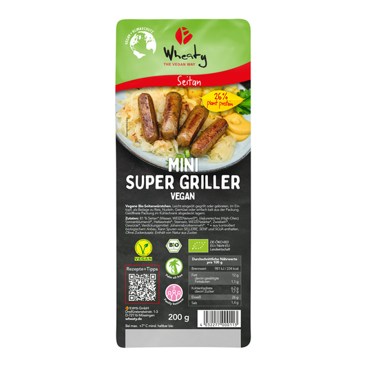 Mini super vegánske klobásky na gril 200g Wheaty