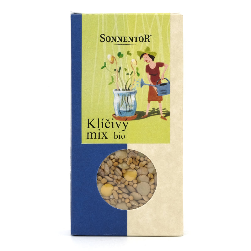 Mix semienok (alfalafa, horčica, senovka) na nakličovanie bio 120g Sonnentor