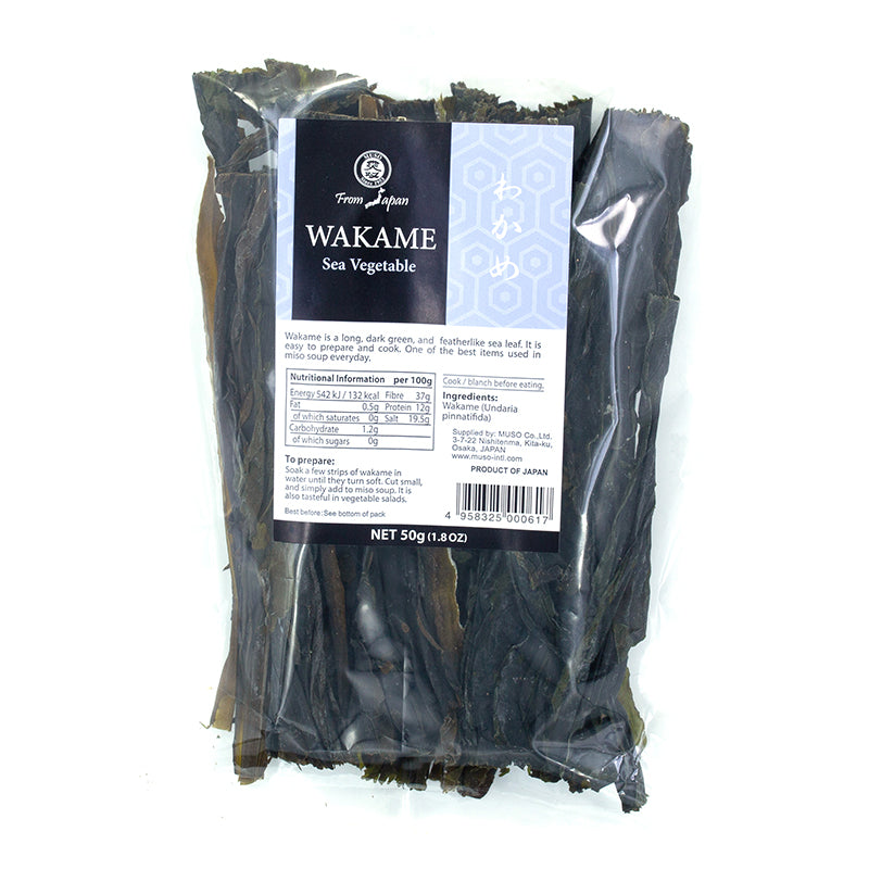 Morské riasy Wakame 50g Muso