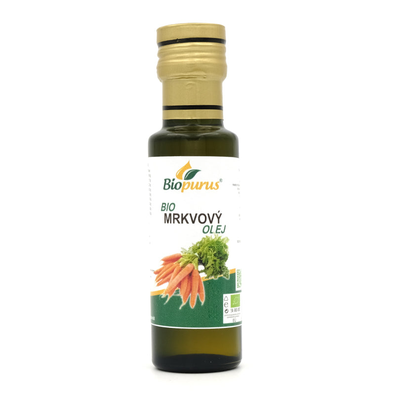 Mrkvový olej macerát bio 100ml Biopurus