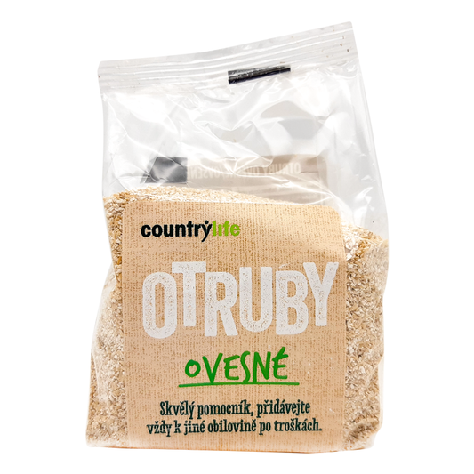 Otruby ovsené 250g Country Life
