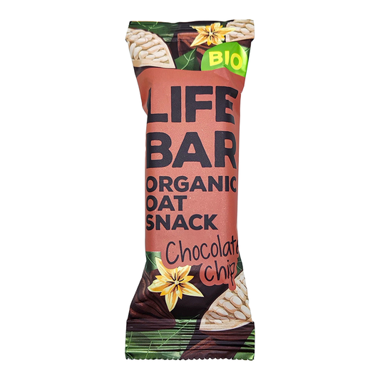 Ovsená tyčinka Oat Snack s kúskami čokolády bio 40g Lifefood