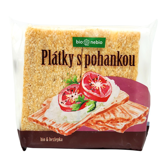 Pohánkové plátky bio 100g Bionebio