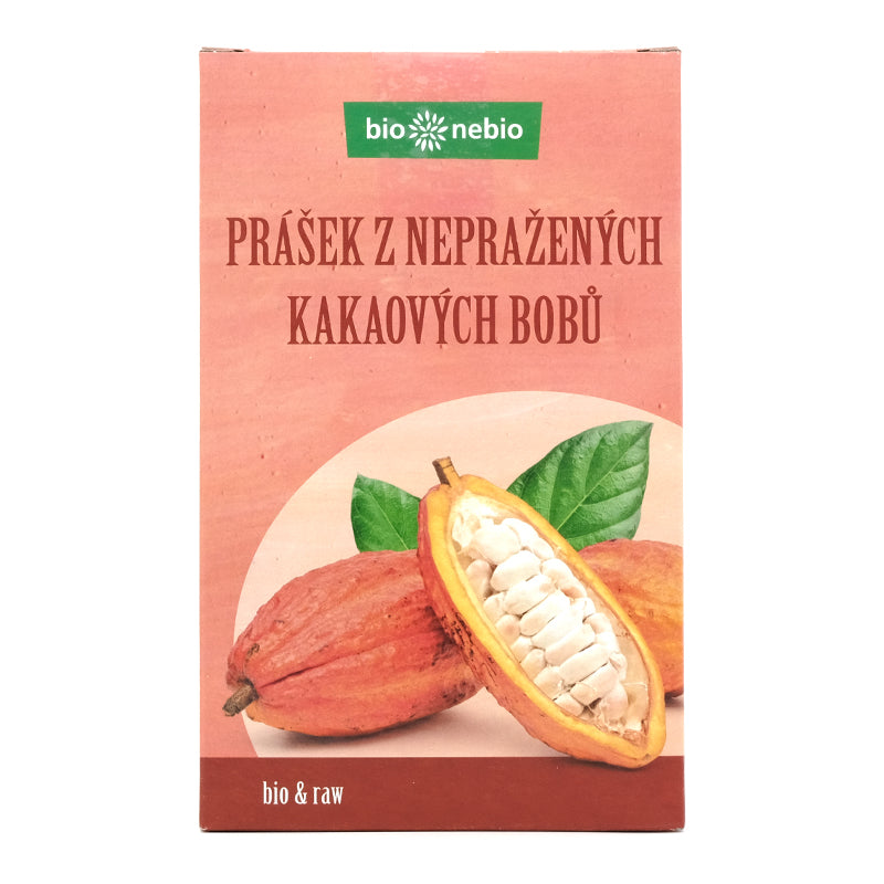 Prášok z nepraženého kakaa 150g Bionebio