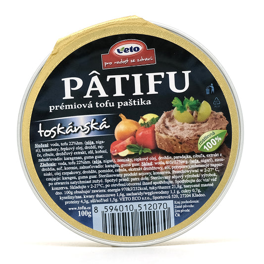 Nátierka Patifu toskánska 100g Veto