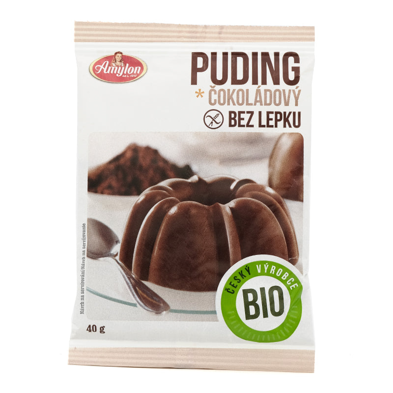 Puding čokoládový bio 40g Amylon