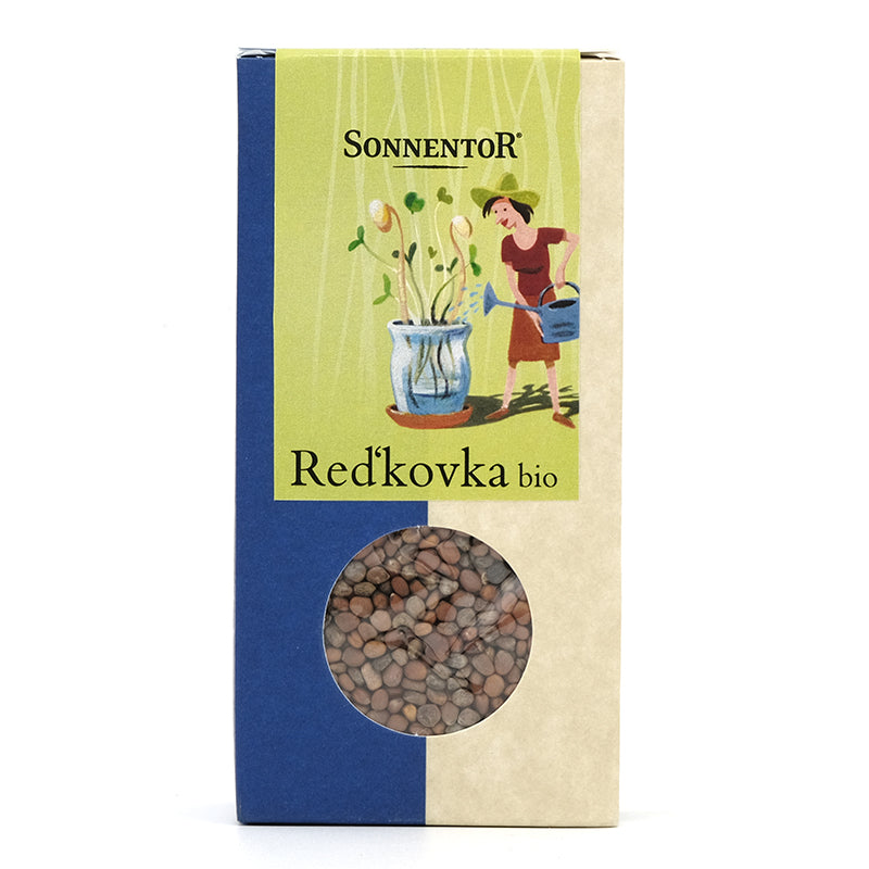 Reďkovka, semienka na nakličovanie bio 120g Sonnentor
