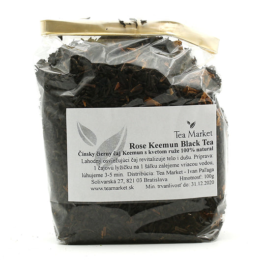 Rose Keemun Black tea čaj 100g Tea Market