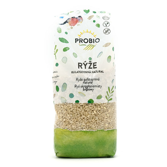 Ryža guľatozrnná natural bio 500g Bioharmonie