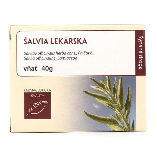 Šalvia lekárska vňať 40g Hanus