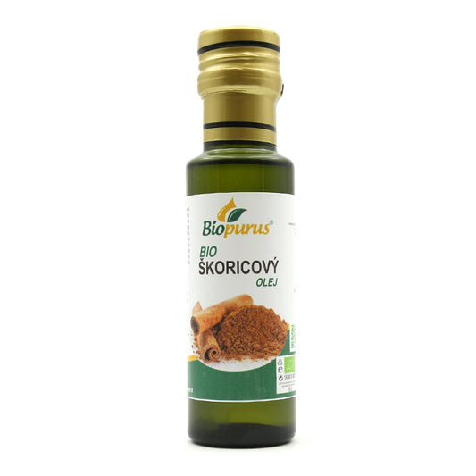 Škoricový olej macerát 100ml bio Biopurus