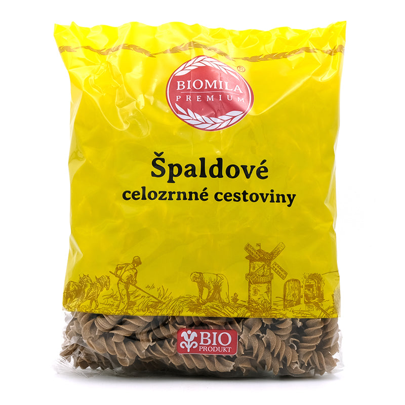 Špaldové špirály 400g bio Biomila