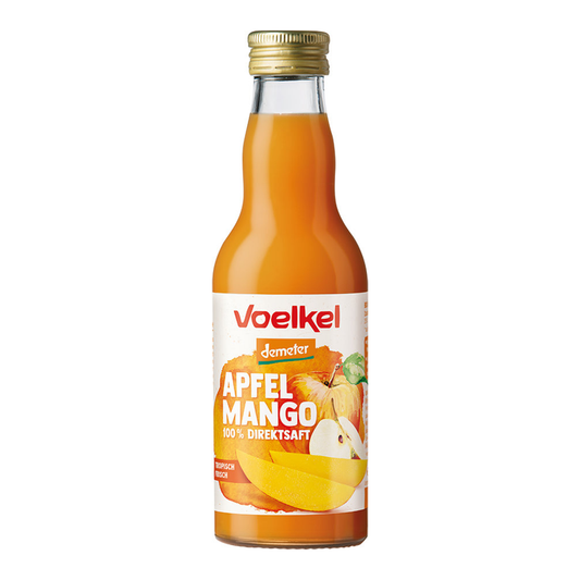 Šťava jablko, mango demeter bio 200ml Voelkel