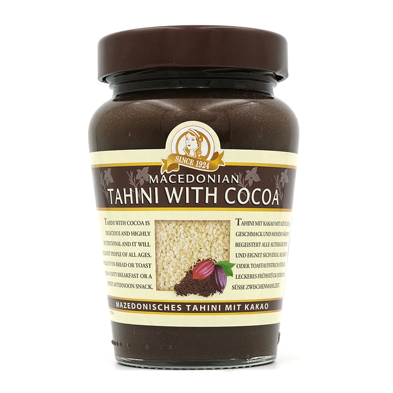 Tahini macedónske s kakaom 360g Haitoglou