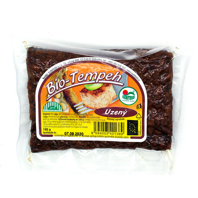 Tempeh údený bio 190g Sunfood