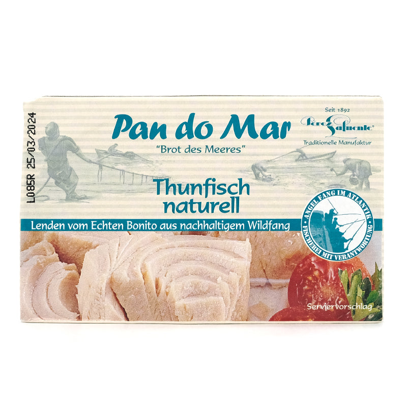 Tuniak vo vlastnej šťave 120g Pan do Mar