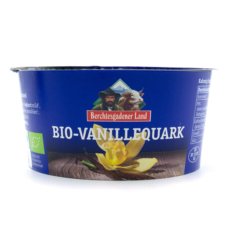 Vanilkový tvaroh bio 150g Berchtesgadener Land