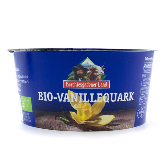 Vanilkový tvaroh bio 150g Berchtesgadener Land