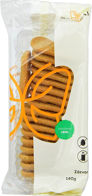 Zázvorky sušienky 140g Natural Jihlava