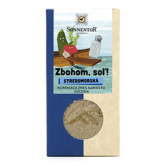 Zbohom soľ, korenie stredomorské bio 50g Sonnentor