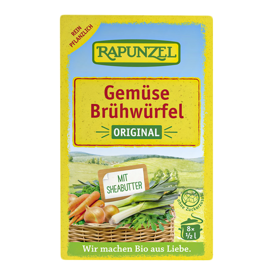 Zeleninový bujón bio 8ks 84g Rapunzel