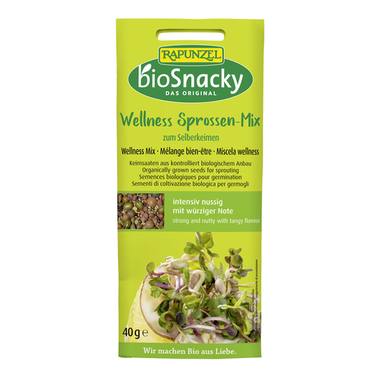 Zmes semienok Welness na nakličovanie bio 40g bioSnacky