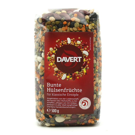 Zmes strukovín bio 500g Davert